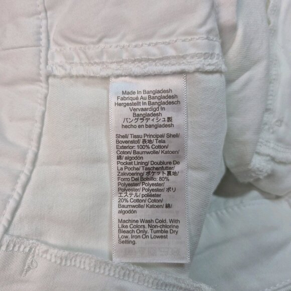 J. Crew Women’s Size 14 White 7" Inseam Classic Chino Short (54) - Picture 11 of 11